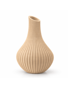 Organische vaas met schuine opening – modern design