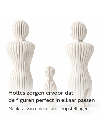 Modulair familiebeeld – stijlvol designobject