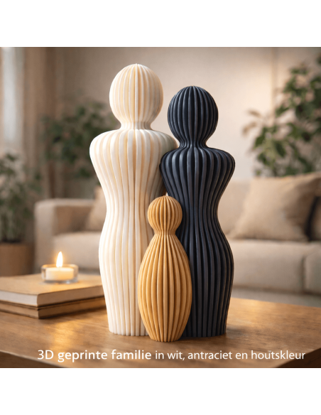 Modulair familiebeeld – stijlvol designobject