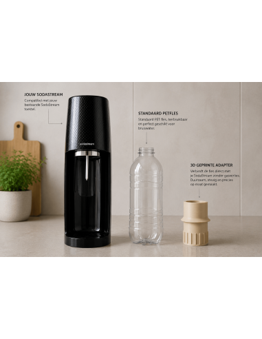 Flesadapter voor SodaStream