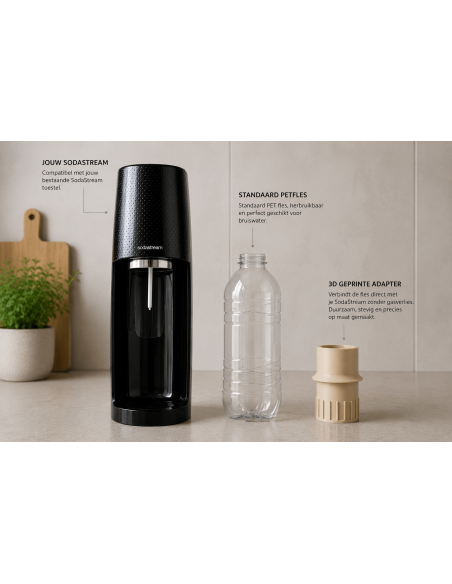 Flesadapter voor SodaStream