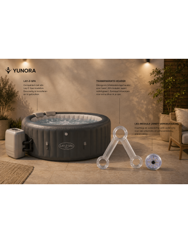 Duo LED-houder voor Lay-Z-Spa